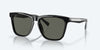 [Gray Polarized Glass Lenses, Black Frame]