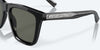 [Gray Polarized Glass Lenses, Black Frame]