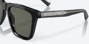 Gray Polarized Glass Lenses, Black Frame