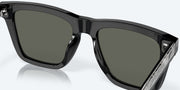 Gray Polarized Glass Lenses, Black Frame