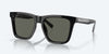 [Gray Polarized Glass Lenses, Black Frame]