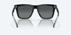 [Gray Gradient Polarized Glass Lenses, Black Frame]