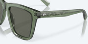 Gray Polarized Glass Lenses, Olive Frame