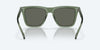 [Gray Polarized Glass Lenses, Olive Frame]