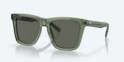 Gray Polarized Glass Lenses, Olive Frame