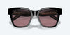 [Rose Gradient Polarized Glass Lenses, Black Frame]