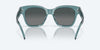 [Gray Gradient Polarized Glass Lenses, Deep Crystal Aquamarine Frame]