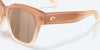 [Copper Silver Mirror Polarized Glass Lenses, Sandbar Frame]