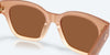 [Copper Silver Mirror Polarized Glass Lenses, Sandbar Frame]