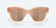 Copper Silver Mirror Polarized Glass Lenses, Sandbar Frame