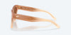 [Copper Silver Mirror Polarized Glass Lenses, Sandbar Frame]