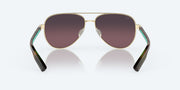 Rose Gradient Polarized Glass Lenses, Brushed Gold Frame