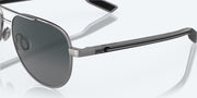 Gray Gradient Polarized Glass Lenses, Gunmetal Frame