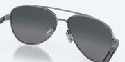 Gray Gradient Polarized Glass Lenses, Gunmetal Frame