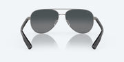 Gray Gradient Polarized Glass Lenses, Gunmetal Frame