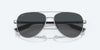 [Gray Gradient Polarized Glass Lenses, Gunmetal Frame]