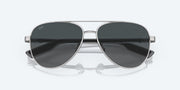 Gray Gradient Polarized Glass Lenses, Gunmetal Frame