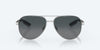 [Gray Gradient Polarized Glass Lenses, Gunmetal Frame]