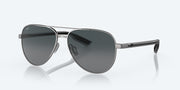 Gray Gradient Polarized Glass Lenses, Gunmetal Frame