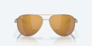 Gold Mirror Polarized Glass Lenses, Brushed Gold Frame