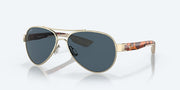 Gray Polarized Polycarbonate Lenses, Rose Gold Frame