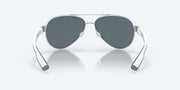 Blue Mirror Polarized Polycarbonate Lenses, Palladium Frame