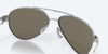 [Blue Mirror Polarized Glass Lenses, Palladium Frame]