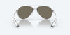 [Blue Mirror Polarized Glass Lenses, Palladium Frame]