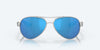 [Blue Mirror Polarized Glass Lenses, Palladium Frame]