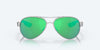 [Green Mirror Polarized Glass Lenses, Palladium Frame]