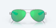 Green Mirror Polarized Glass Lenses, Palladium Frame