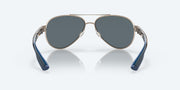 Blue Mirror Polarized Polycarbonate Lenses, Golden Pearl Frame