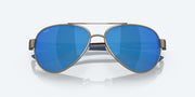 Blue Mirror Polarized Polycarbonate Lenses, Golden Pearl Frame