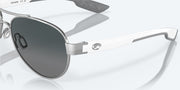 Gray Gradient Polarized Glass Lenses, Palladium Frame