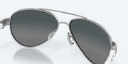 Gray Gradient Polarized Glass Lenses, Palladium Frame