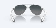 Gray Gradient Polarized Glass Lenses, Palladium Frame