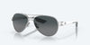 [Gray Gradient Polarized Glass Lenses, Palladium Frame]