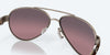 [Rose Gradient Polarized Glass Lenses, Golden Pearl Frame]