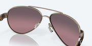 Rose Gradient Polarized Glass Lenses, Golden Pearl Frame