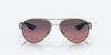 [Rose Gradient Polarized Glass Lenses, Golden Pearl Frame]