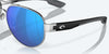 [Blue Mirror Polarized Glass Lenses, Palladium Frame]