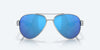 [Blue Mirror Polarized Glass Lenses, Palladium Frame]