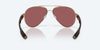 [Gold Mirror Polarized Glass Lenses, Brushed Gold Frame]