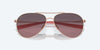 [Rose Gradient Polarized Glass Lenses, Satin Rose Gold Frame]