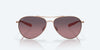 [Rose Gradient Polarized Glass Lenses, Satin Rose Gold Frame]