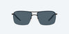 [Gray Polarized Polycarbonate Lenses, Matte Black Frame]