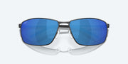 Blue Mirror Polarized Polycarbonate Lenses, Matte Black Frame