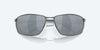 [Gray Silver Mirror Polarized Polycarbonate Lenses, Matte Dark Gunmetal Frame]