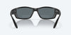 [Blue Mirror Polarized Polycarbonate Lenses, Matte Black Frame]