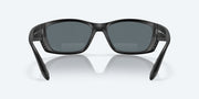 Blue Mirror Polarized Polycarbonate Lenses, Matte Black Frame